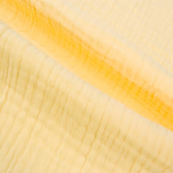 100% Cotton Double Layer Gauze Fabric Cotton Crepe Fabric Muslin Fabric