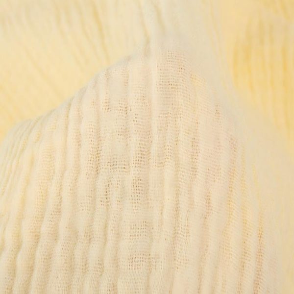 100% Cotton Double Layer Gauze Fabric Cotton Crepe Fabric Muslin Fabric